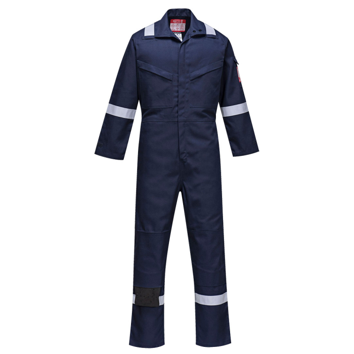 FR93, Combinezon ignifug din 80% bumbac, 19% poliester și 1% fibră de carbon, 340 g/mp [3]