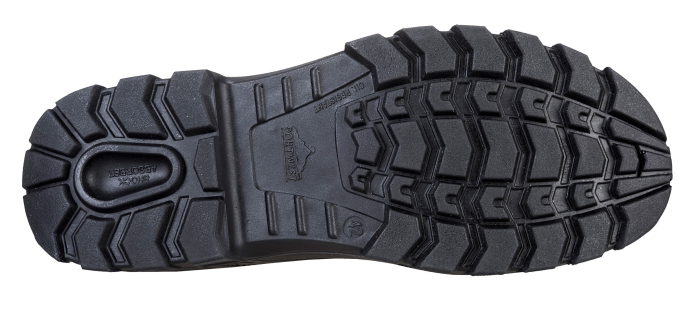 FW14, Pantofi de protecție S1P SR din piele șpalt, bombeu metalic, lamelă antiperforație [2]