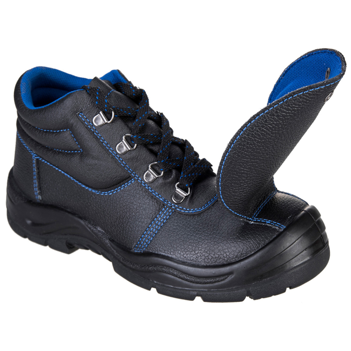 FW22, Bocanci de protecție S3 SR FO M HRO din piele șpalt, protecție metatarsiană, bombeu și lamelă metalice [2]