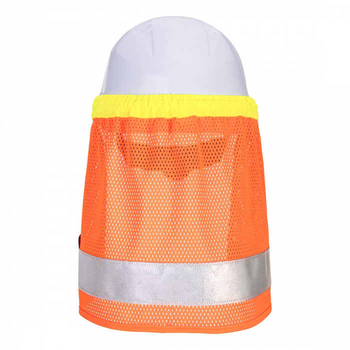 HA17, Protecție gât HI-VIS, din poliester tip plasă, 110 g/mp [2]