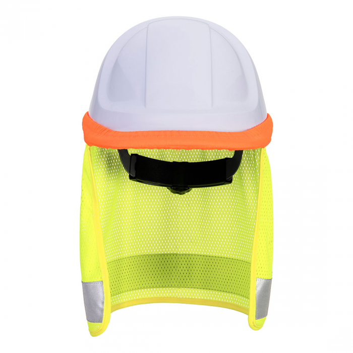 HA17, Protecție gât HI-VIS, din poliester tip plasă, 110 g/mp [4]