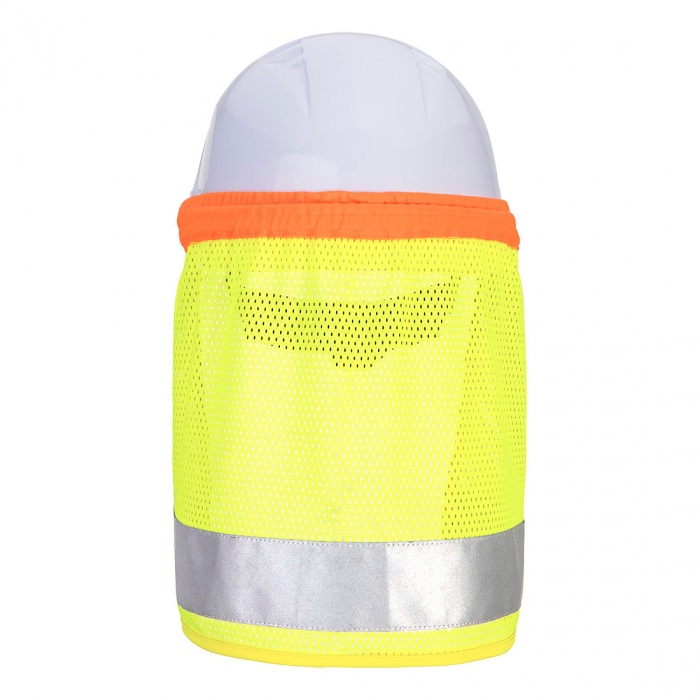 HA17, Protecție gât HI-VIS, din poliester tip plasă, 110 g/mp [5]