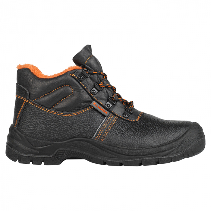 HAMMER WINTER-AB-O S3, Bocanci de protectie imblaniti cu bombeu, lamela antiperforatie, fete hidrofobizate, talpa SRC [2]