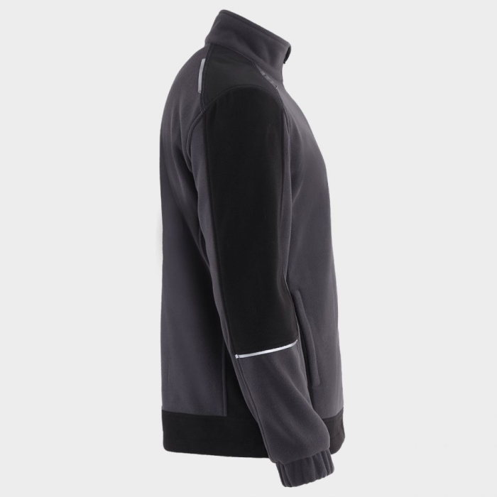 REVOLT FLEECE, Jachetă de lucru din fleece de poliester cu tratament anti-pilling, 350 g/mp [5]