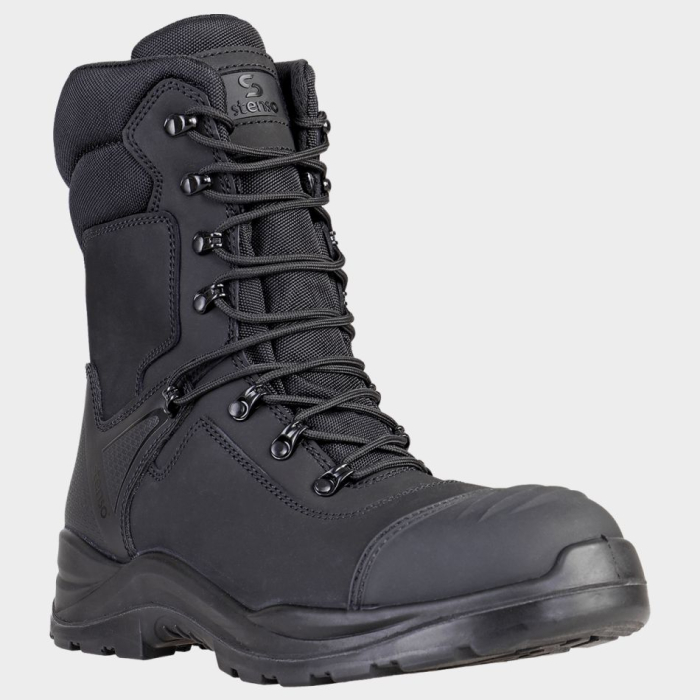 HARLEY S6, Bocanci de protecție din piele nubuck hidrofobizată, bombeu compozit [5]