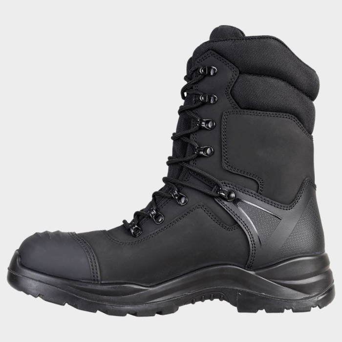 HARLEY S6, Bocanci de protecție din piele nubuck hidrofobizată, bombeu compozit [3]