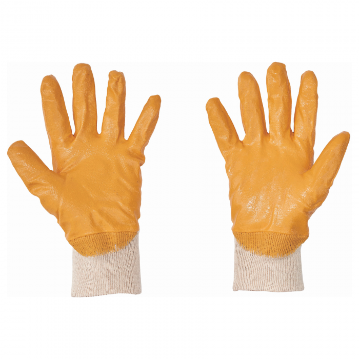HARRIER YELLOW, Manusi de protectie din bumbac, imersate in nitril [2]
