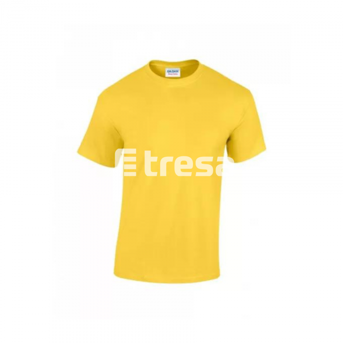 HEAVY COTTON, Tricou din bumbac, la baza gatului, cu maneca scurta [4]