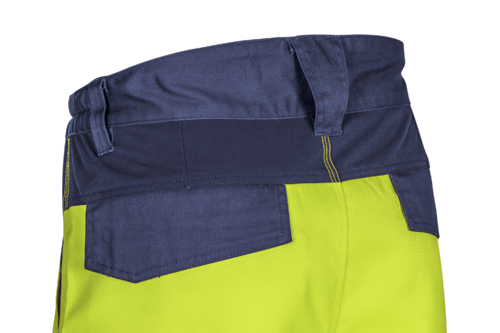 HIBANA II, Pantaloni în talie de înaltă vizibilitate din twill bumbac-poliester, 270 g/mp, inserții elastice [5]