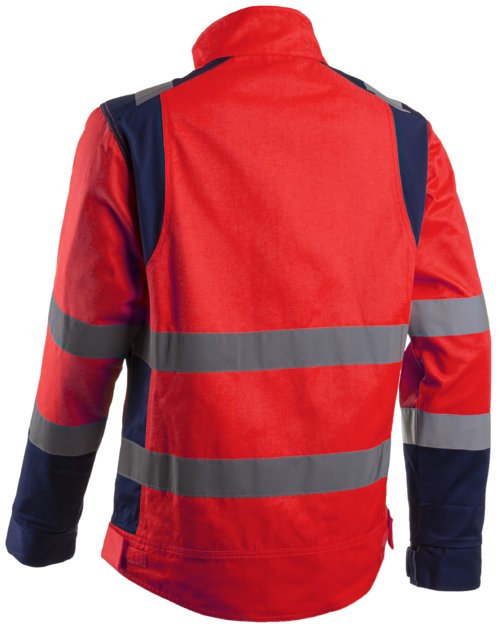 HIBANA, Jachetă de înaltă vizibilitate din twill bumbac-poliester, 270 g/mp, inserții elastice [2]
