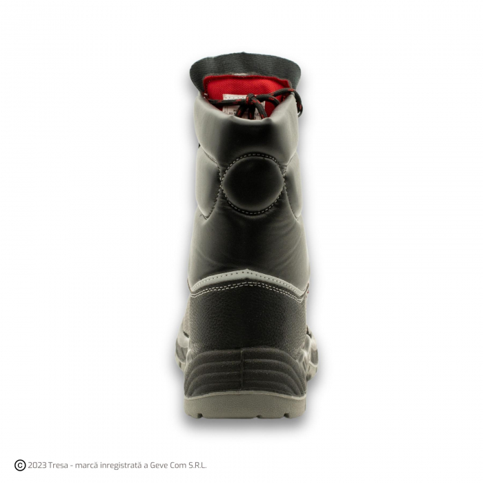 HOF SC-03-009 HIGH ANKLE S3, Bocanci de protectie înalți, cu bombeu din otel, lamela antiperforatie, fețe hidrofobizate, talpa SRC [3]