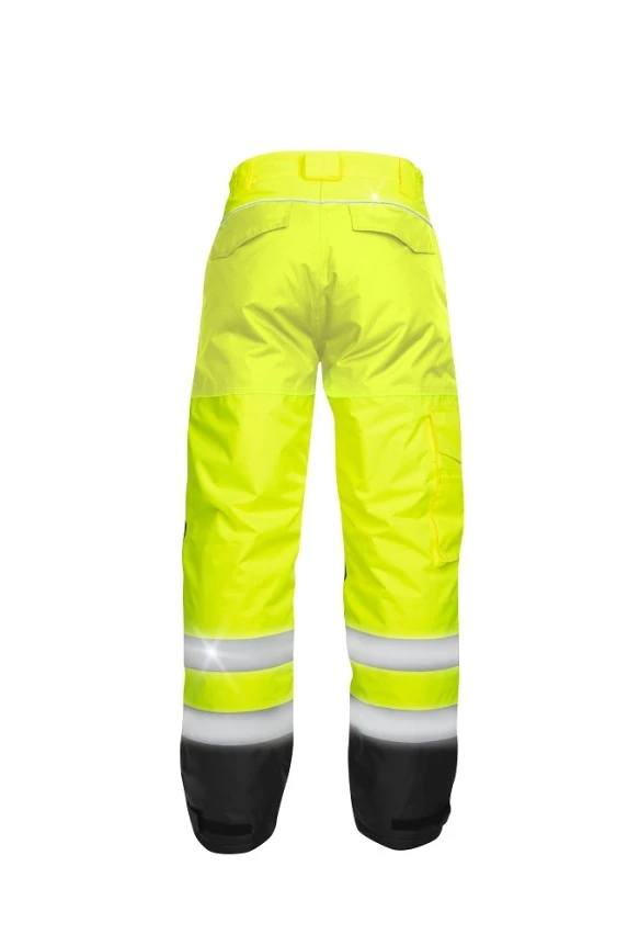 HOWARD, Pantaloni HI-VIS de iarnă din poliester Oxford 150 g/mp cu acoperire PU, izolație termică 160 g/mp [4]