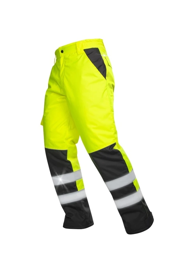 HOWARD, Pantaloni HI-VIS de iarnă din poliester Oxford 150 g/mp cu acoperire PU, izolație termică 160 g/mp [2]