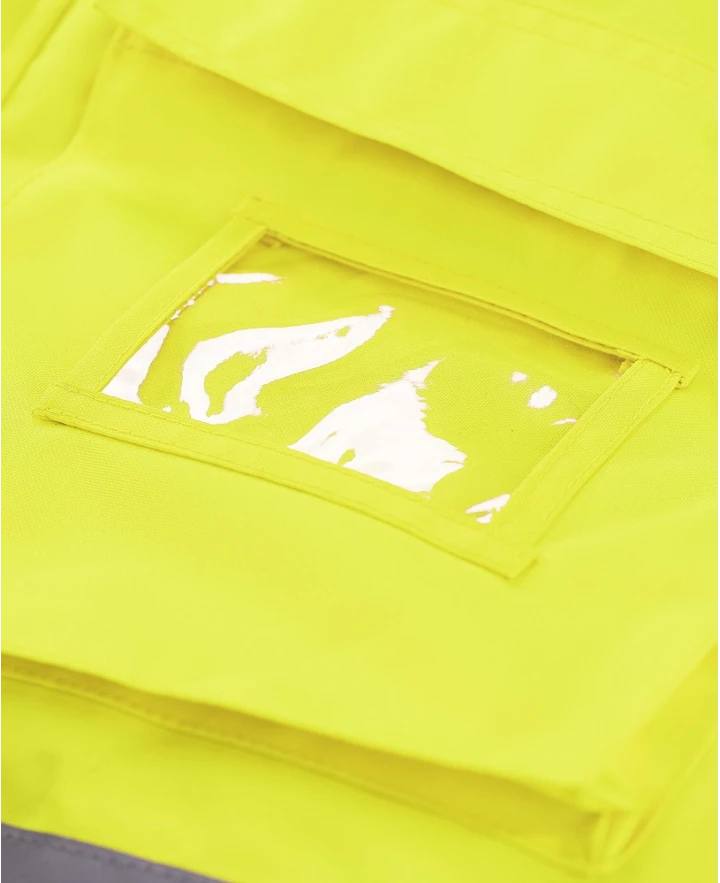 HOWARD REFLEX+, Jachetă HI-VIS cu mâneci și glugă detașabile din poliester Oxford 180g/mp, acoperire PU [4]