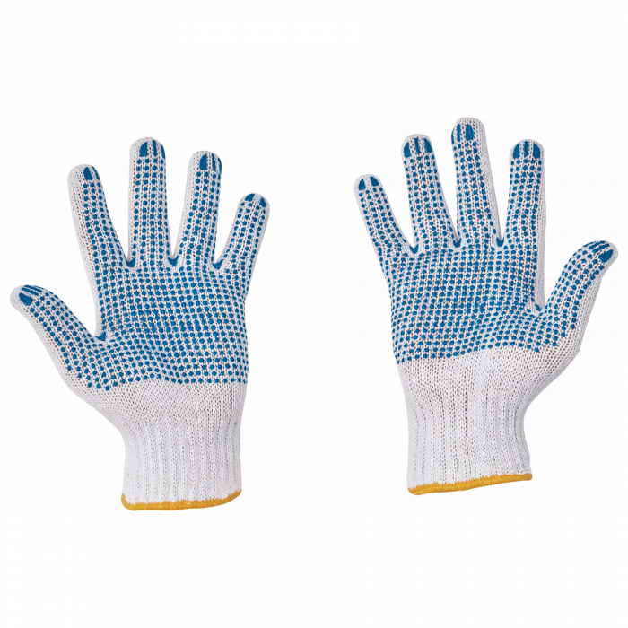 HS-04-011 PLOVER ECO, Manusi de lucru din poliester si bumbac, imersate in PVC [2]