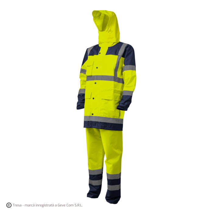 HYDRA, Costum de ploaie de înaltă vizibilitate din poliester Oxford 300D [7]