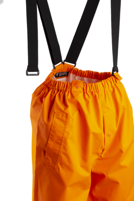 HYDRA, Pantaloni de ploaie de înaltă vizibilitate din poliester Oxford cu membrană PU, 180 g/mp [4]