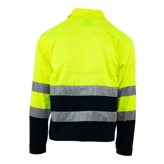 Jachetă de lucru HI-VIS bicoloră din bumbac și fibre sintetice [4]