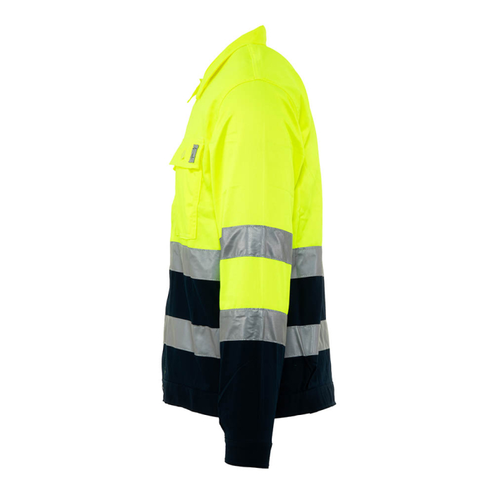 Jachetă de lucru HI-VIS bicoloră din bumbac și fibre sintetice [3]