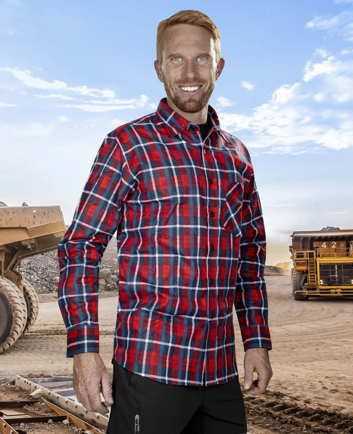 JONAH, Cămașă de flanelă din bumbac, 140 g/mp [2]