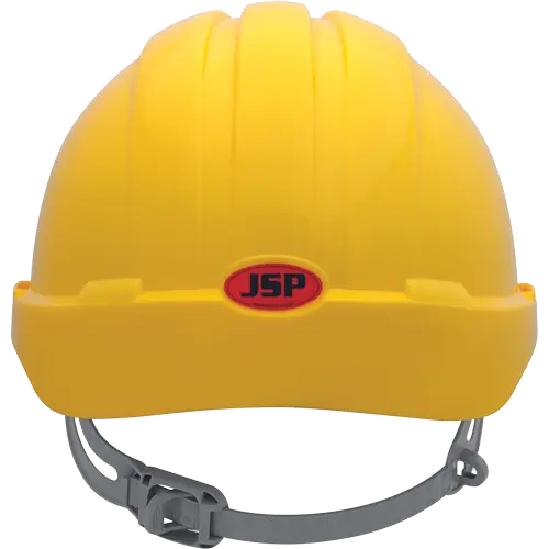 JSP EVO3, Cască de protecție pentru electricieni, calotă din polietilenă HD, suspensie textilă cu fixare în 6 puncte, reglare cu clips (Slip Ratchet) [4]