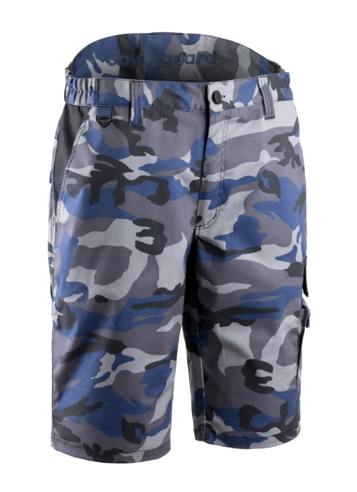 KAMMO, Bermude din twill bumbac-poliester-elastan, întărituri Oxford, croială slim fit, 270 g/mp [2]
