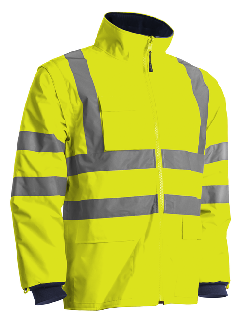 KANATA, Jacheta 4 in 1 HI VIS din poliester 300D [4]