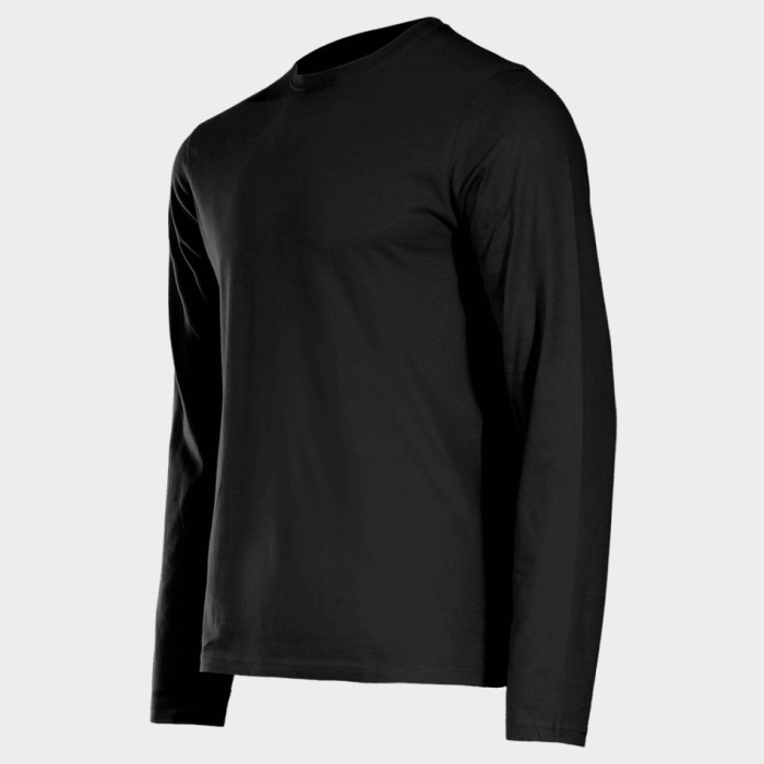 KAOS, Tricou cu maneca lunga din bumbac, 160 g/mp [2]