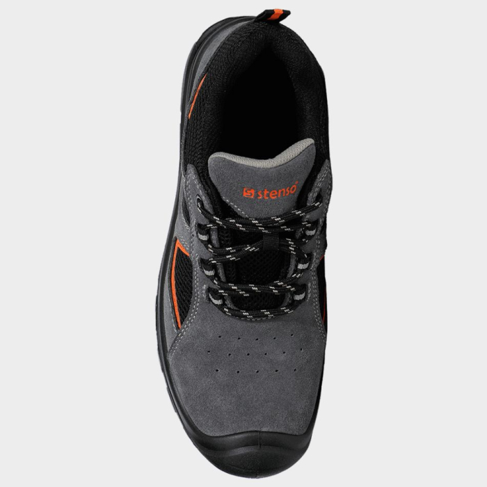 KASTOR 2.0 O1, Pantofi de lucru din piele velur și material textil, fără bombeu [5]