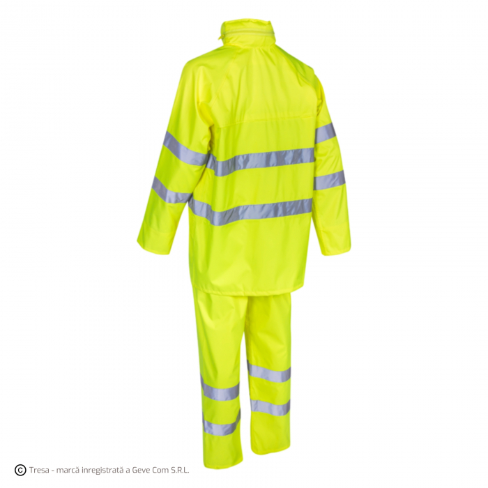 KAWA, Costum HI-VIS impermeabil din poliester Oxford, 150D [4]