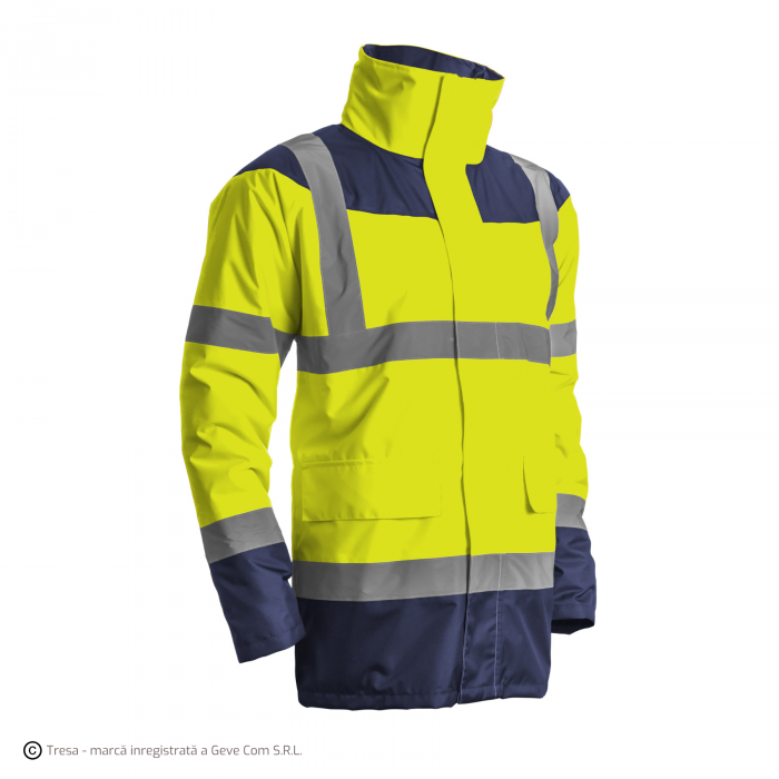 KETA, Jachetă HI-VIS impermeabilă, din poliester Oxford 300D, căptușeală din poliester 160 g/mp [4]