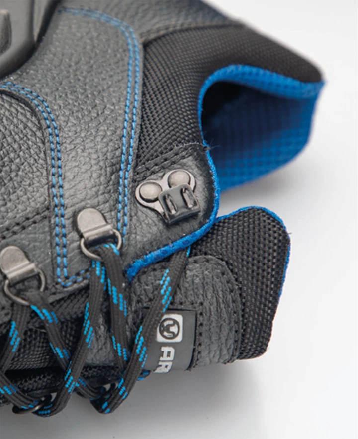KINGLOW S3 SR, Pantofi de protecție din piele de bivol hidrofobizată cu bombeu metalic, lamelă antiperforație din oțel [4]