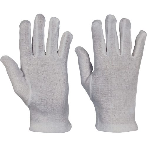 KITE PLUS, Mănuși de protecție din bumbac 100% fin și albat [2]