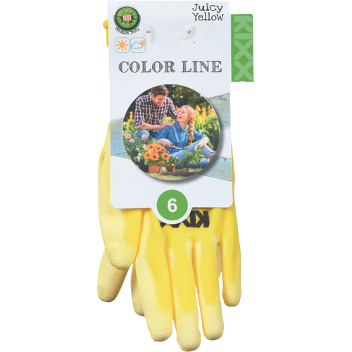 KIXX Juicy Yellow - Mănuși de protecție PU cu palmă galbenă [3]