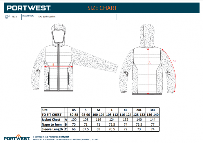 KX3 BUFFLE HYBRID HOOD, Jachetă de lucru termoizolată și impermeabilă, din nailon 40D [3]