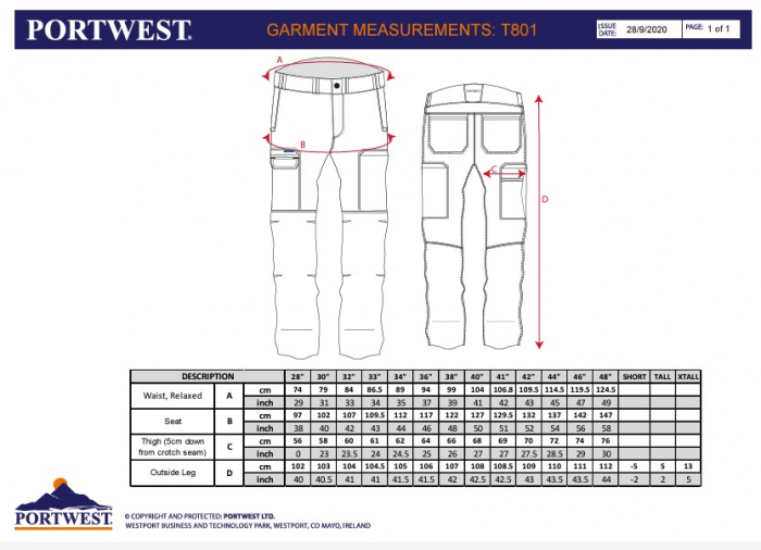 KX3 CARGO, Pantaloni din bumbac si elastan, 255 g/mp [7]