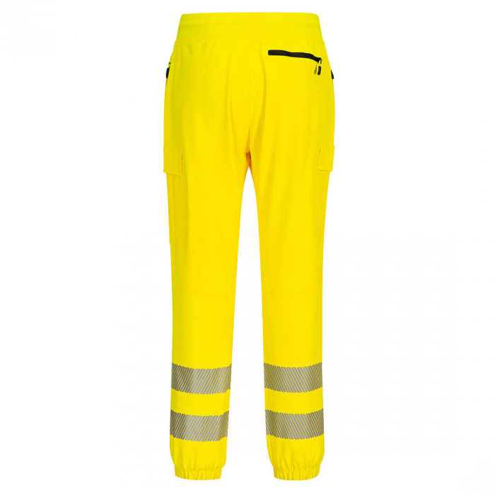 KX346, Pantaloni Hi-Vis Jogger PW3 din Titanmill Ultra Ripstop Stretch, 93% poliester, 7% elastan, 270 g/mp [5]