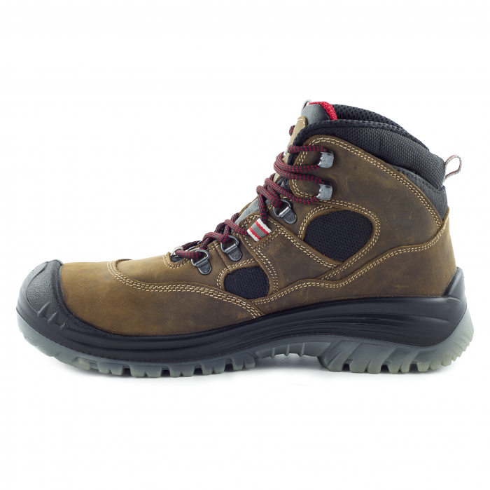 SIXTON PEAK LABRADOR S3, Bocanci de protecție din piele nubuck, bombeu compozit, lamelă antiperforație, fețe hidrofobizate, talpă SRC [3]