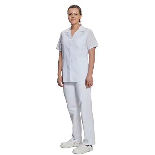 LILY, Cămașă cu mânecă scurtă pentru damă din bumbac, 140 g/mp [4]