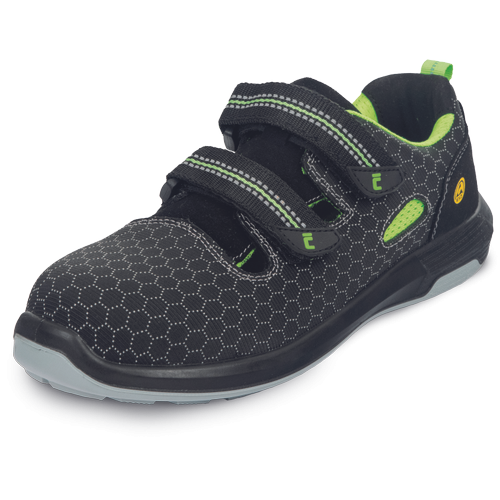 LINDLAU SANDALE MF ESD S1PS SR, Sandale de lucru din putek (superior) [2]