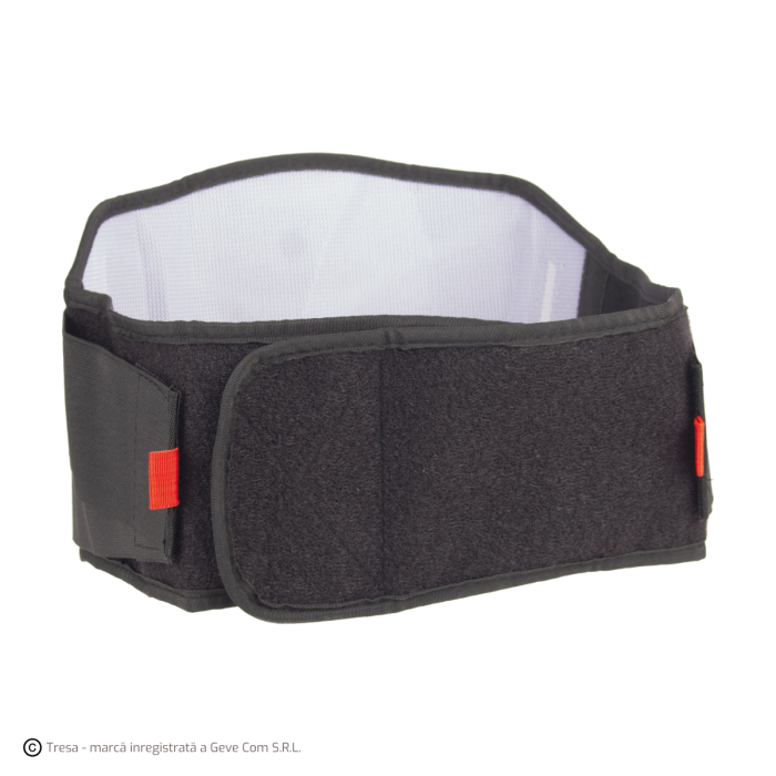 Lumbar Belt Centura Lombara Din Spuma Eva Ventilata Dimensiune Universala Negru Rosu [2]