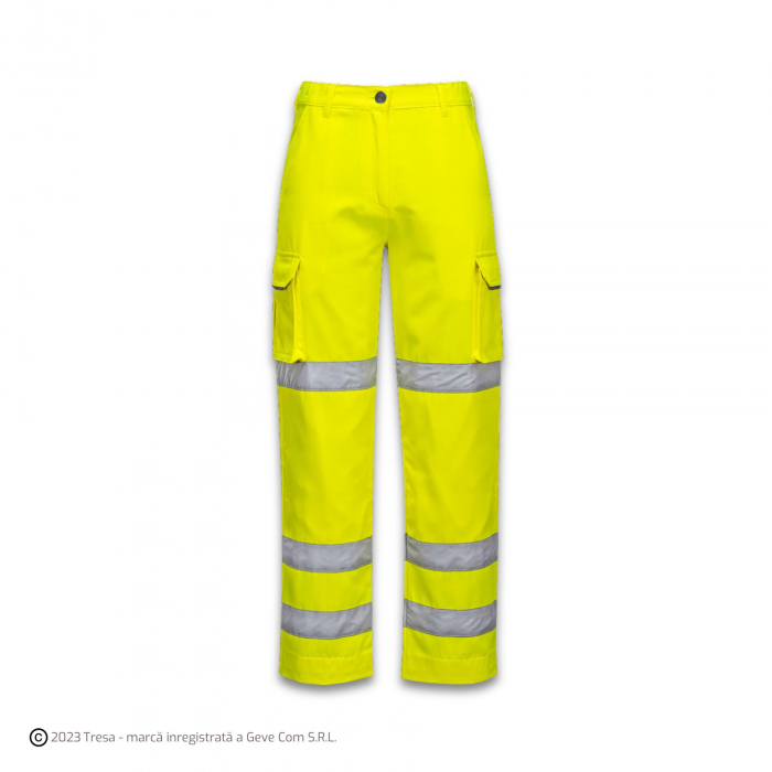 PORTWEST LW71 HI-VIS, Pantaloni femei din poliester si bumbac [3]