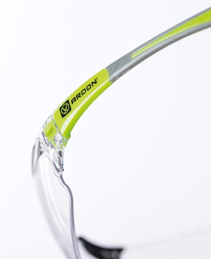 M4001, Ochelari de protecție cu lentilă incoloră din policarbonat, filtru UV, tratament anti-aburire, tratament anti-zgâriere [3]