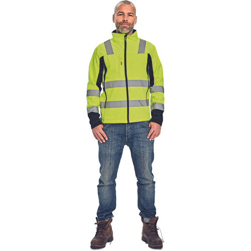 MALTON, Jachetă reflectorizantă din poliester, 310 g/mp [4]