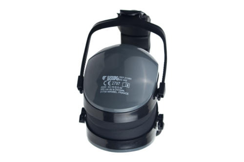 MAX EXTRA CONFORT, Antifoane externe pliabile din ABS cu perne PVC, fără metal, 29,8 dB [5]