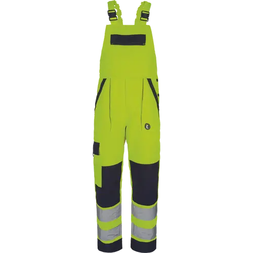 MAX NEO HV, Pantaloni cu pieptar HI-VIS din poliester și bumbac, 250 g/mp [1]