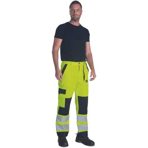 MAX NEO HV, Pantaloni în talie HI-VIS din poliester și bumbac, 250 g/mp [3]