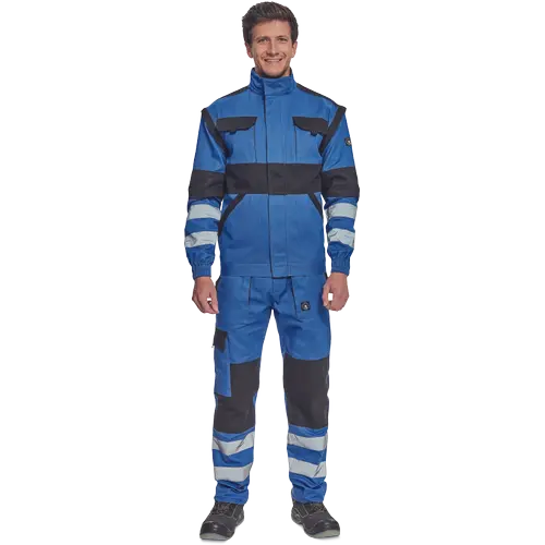 MAX NEO REFLEX, Jachetă din bumbac 100%, 260 g/mp, cu mâneci detașabile și elemente HI-VIS [5]