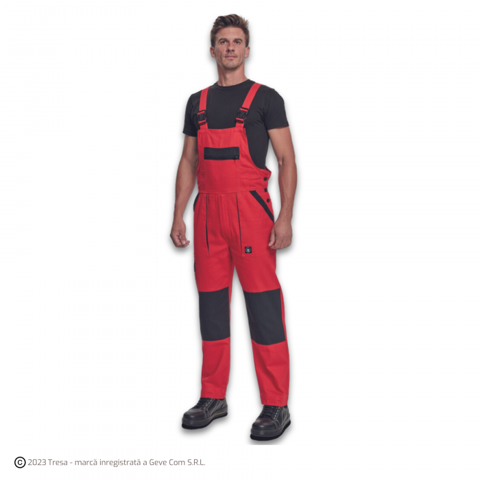 MAX NEO, Salopetă de lucru cu pieptar din bumbac, 260 g/mp [12]