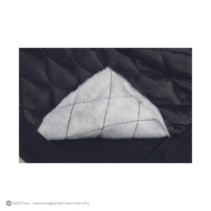 MAX WINTER RFLX, Pantaloni de iarnă cu pieptar din bumbac 260 g/mp, elemente HI-VIS, căptușeală termică [9]